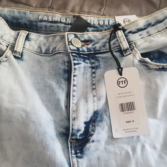 Brand new with Tags FTF ripped High waisted Jean's. - Picture 6 of 7